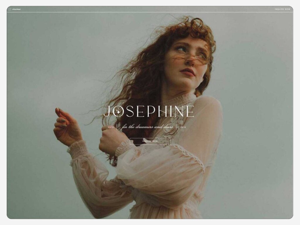 Josephine - Showit Website Templates for Photographers image 7