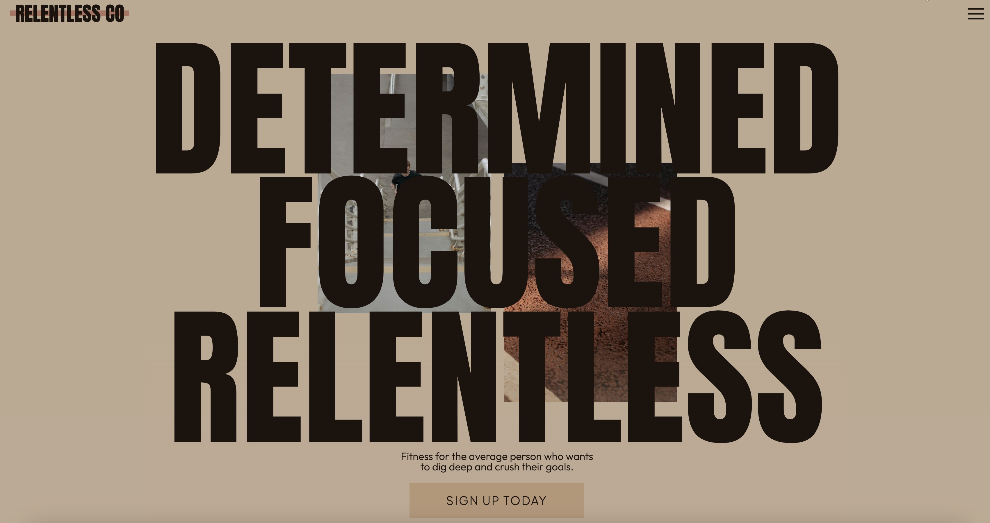 Mocha Relentless - Showit