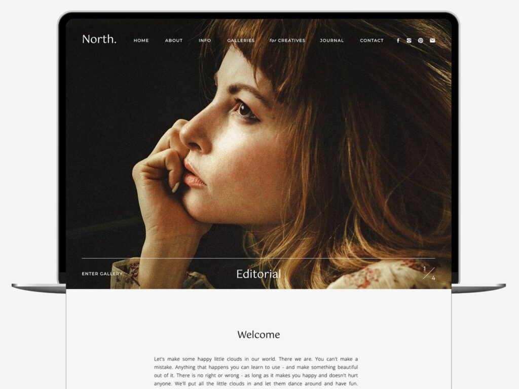 North - Showit Website Templates for Photographers image 6
