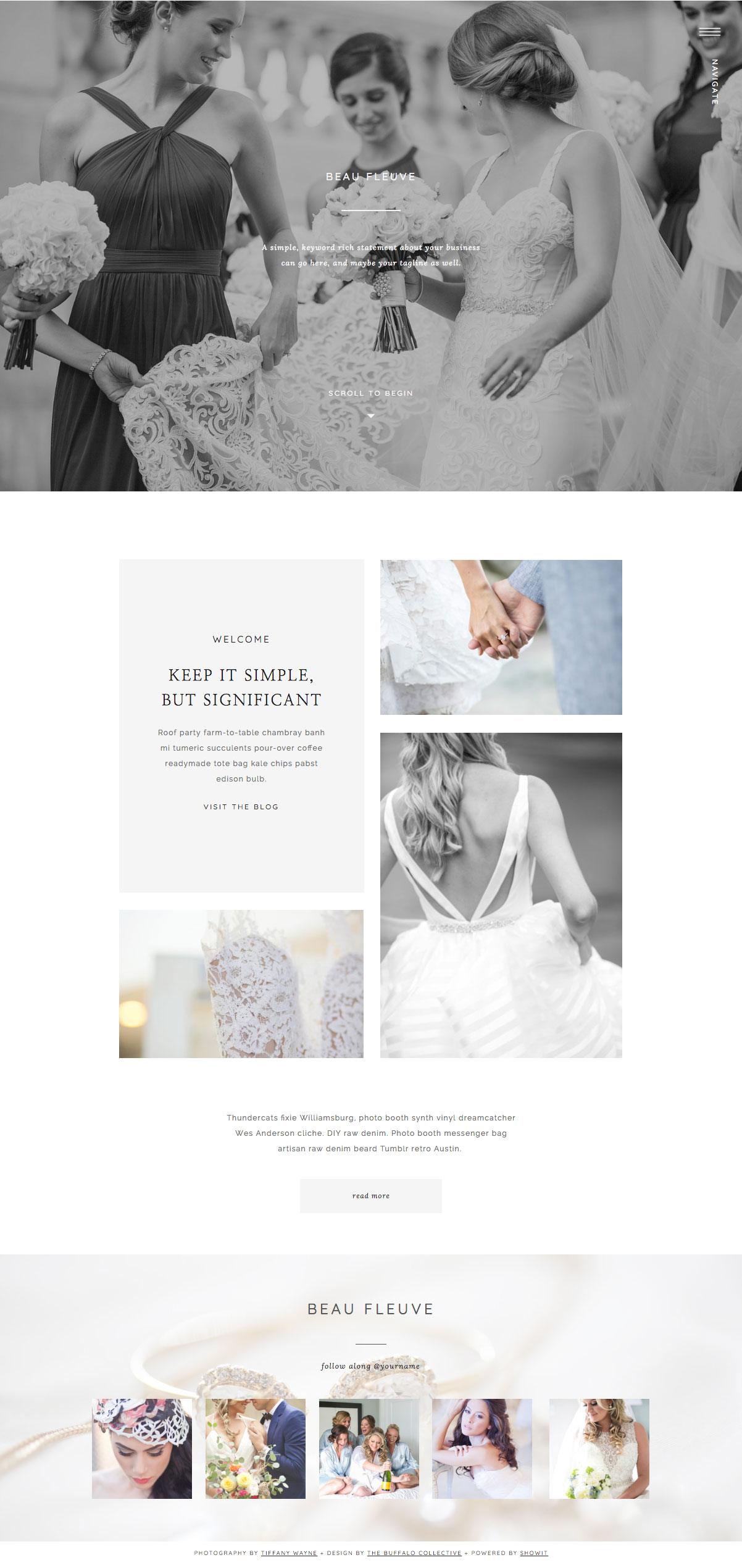 TheBuffaloCollective-BeauFleuve-Desktop - Showit
